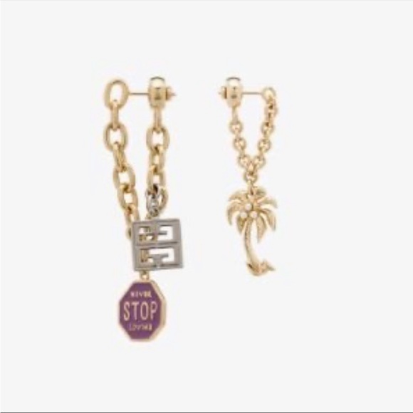 Givenchy, House of Givenchy Mismatched Earrings.